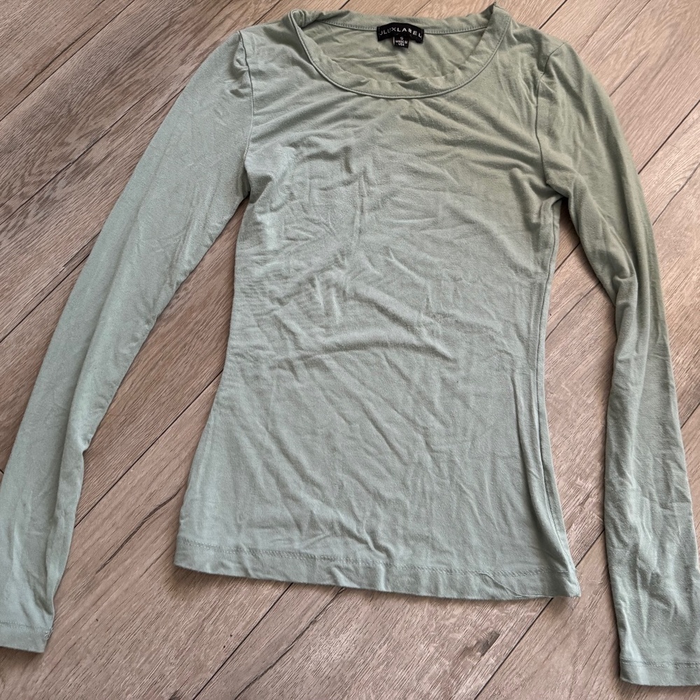 Sea foam green stretchy